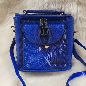 NEW Mad Style, unique, versatile, vibrant blue, shoulder, crossbody, handbag
